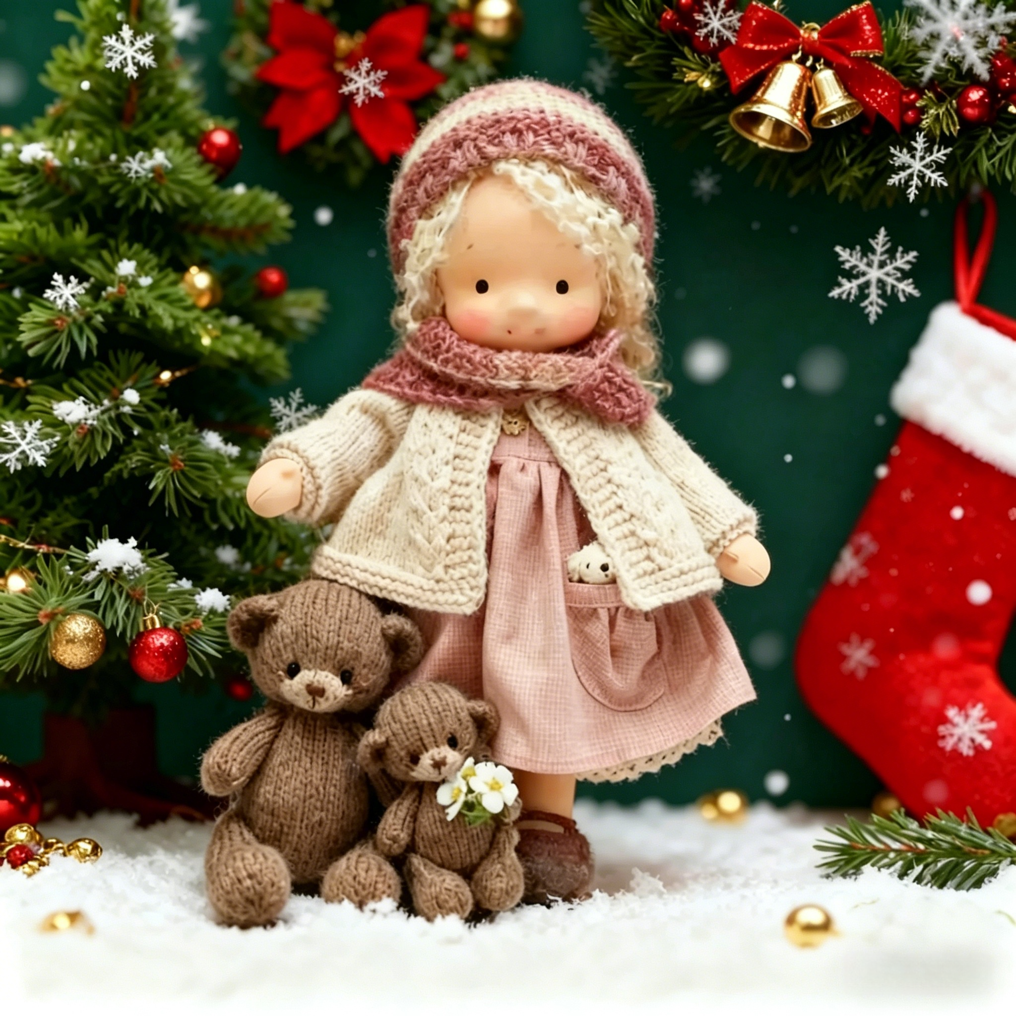 ⏰Last Day 49%OFF!🔥Licemere™ Handmade Waldorf Doll