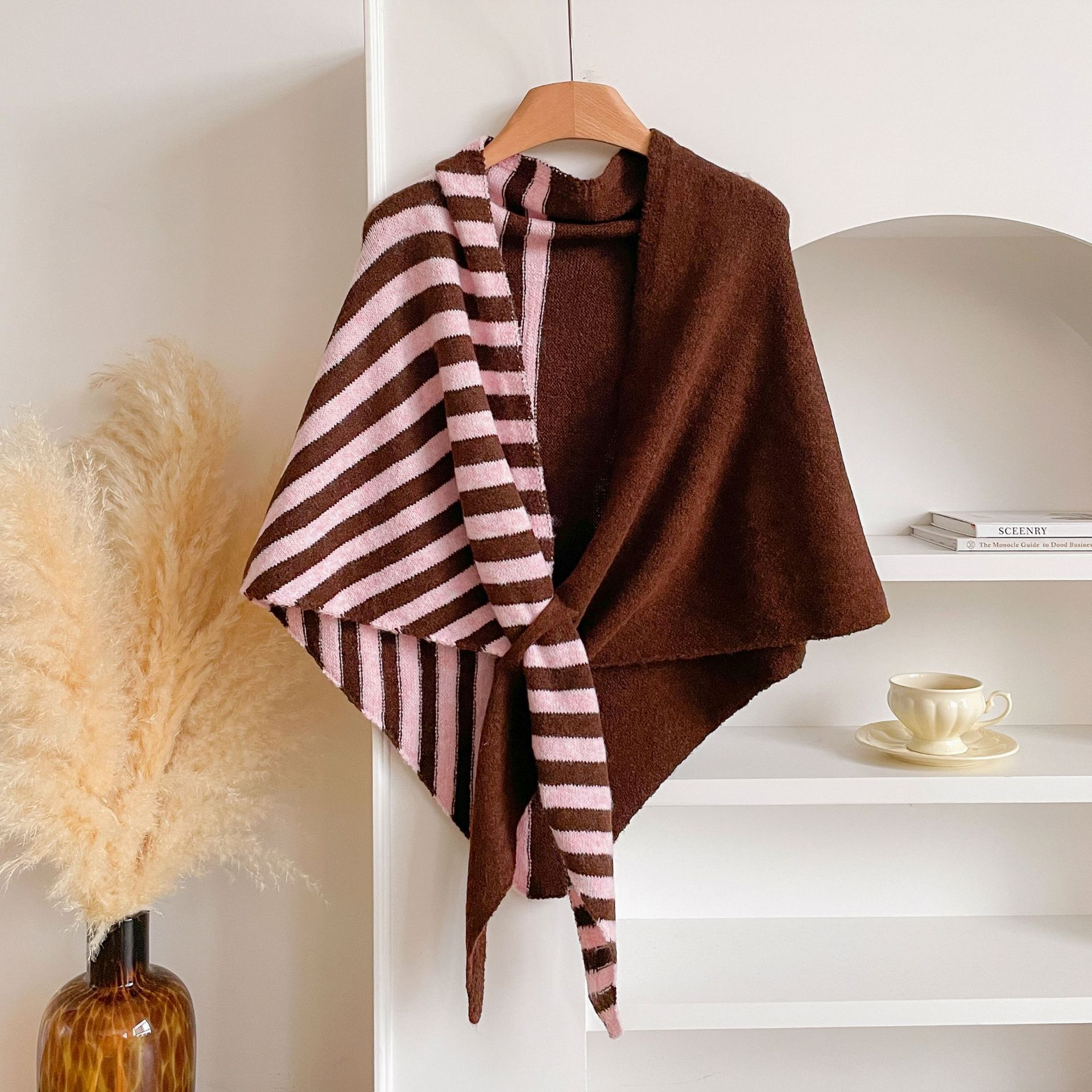 🥳2026 HOT SALE💞50K+ SOLD!🍂Women's Solid Color Shawl for All Seasons🍁 