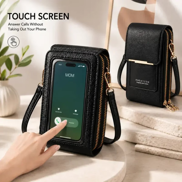 🎄 LIMITED‑TIME 50% OFF! 💖Travelon Anti-Theft Leather Bag