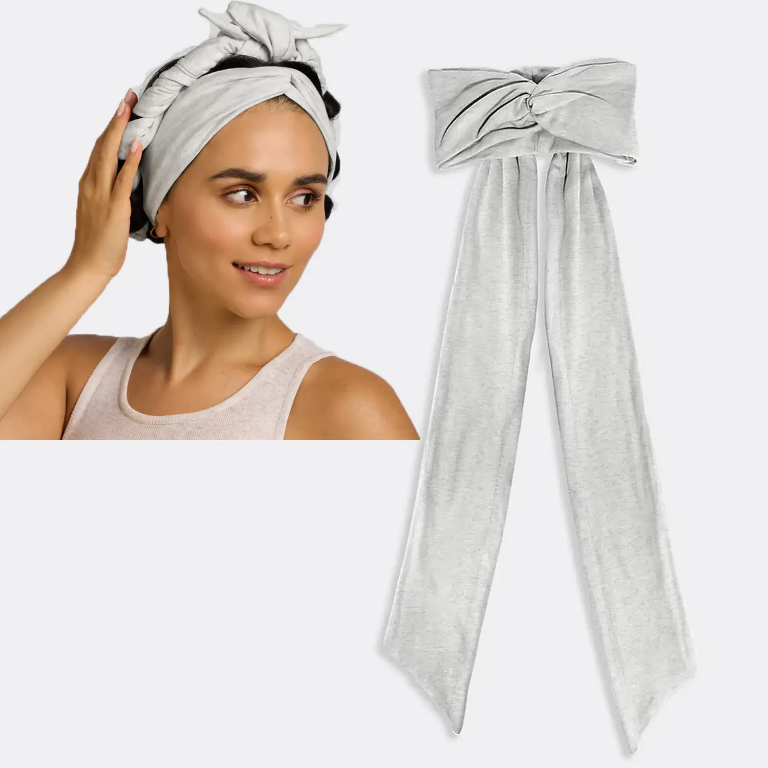 Active Curling Headband - Tasty Non Heat Curler, Suitable for Soft Waves and Curling
