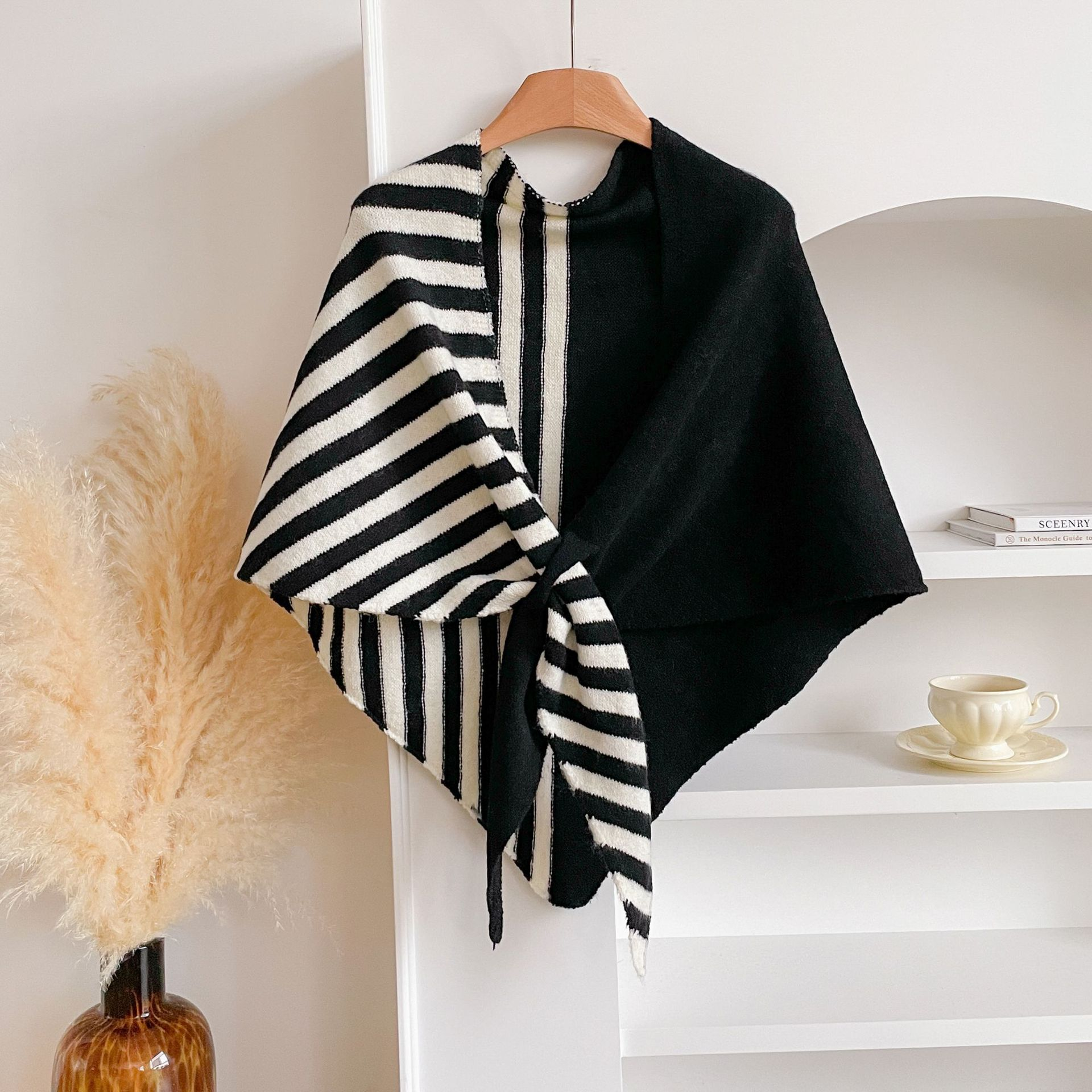🥳2026 HOT SALE💞50K+ SOLD!🍂Women's Solid Color Shawl for All Seasons🍁 