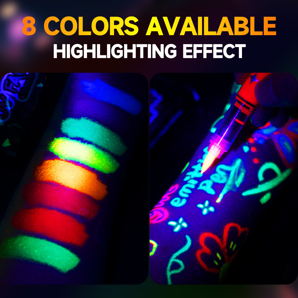 🥳2026 HOT SALE💞50K+ SOLD!🎁UV Glow Face and Body Paint Markers Set