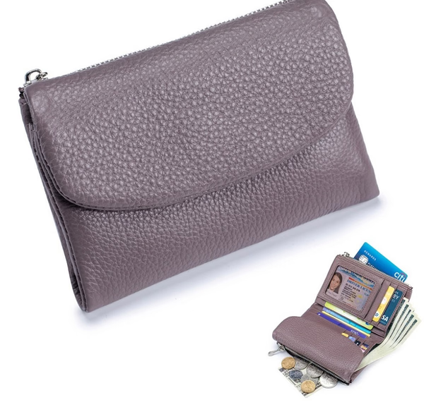 🔥Hot Sale Promotion-49% OFF🎁 Unisex Pebble Leather Wallet🔥