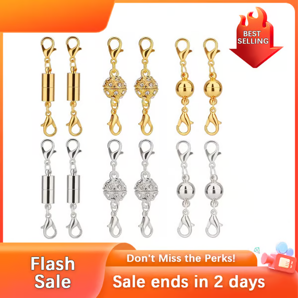 🔥LAST DAY 49％ OFF🔥Magnetic Necklace Clasps and Closures