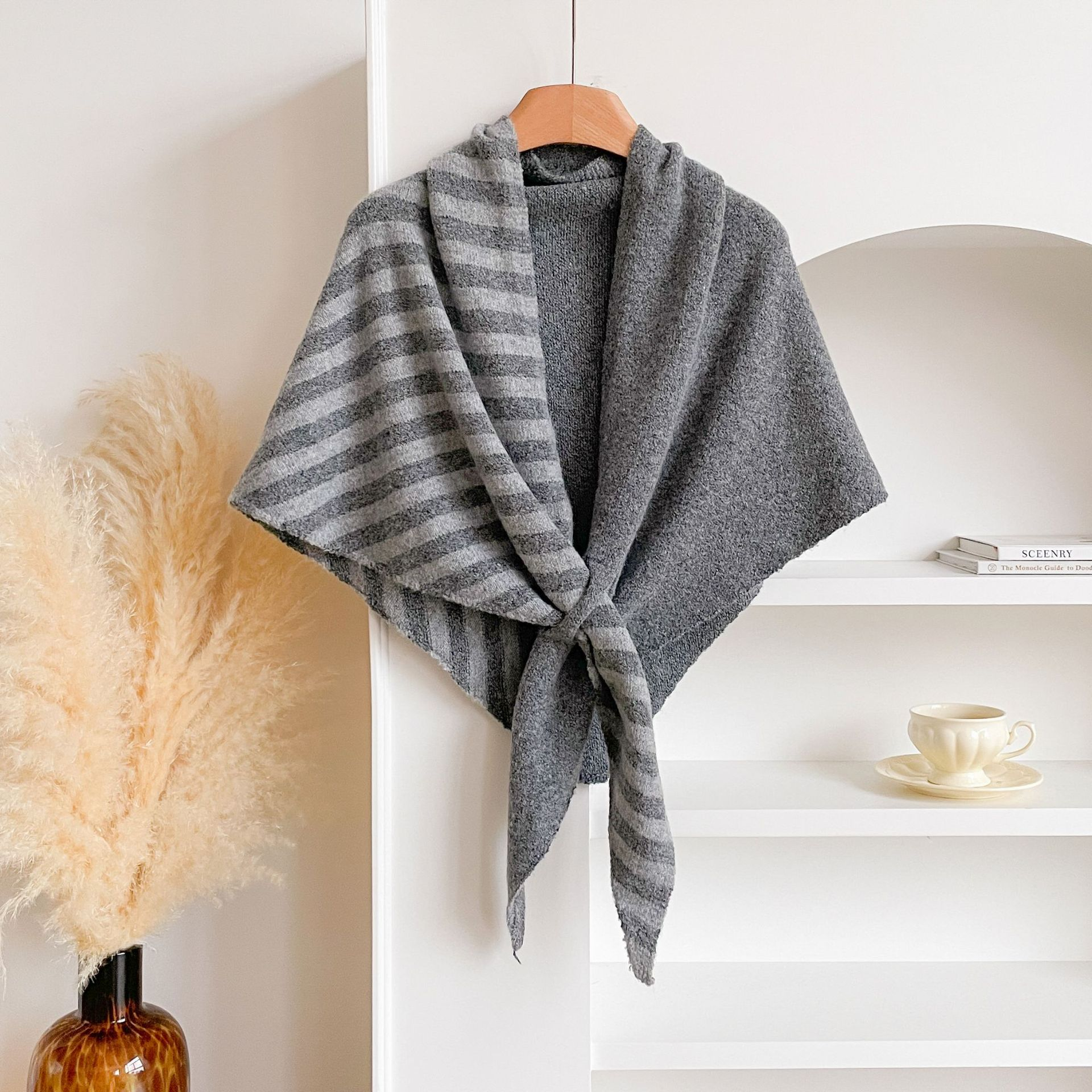 🥳2026 HOT SALE💞50K+ SOLD!🍂Women's Solid Color Shawl for All Seasons🍁 