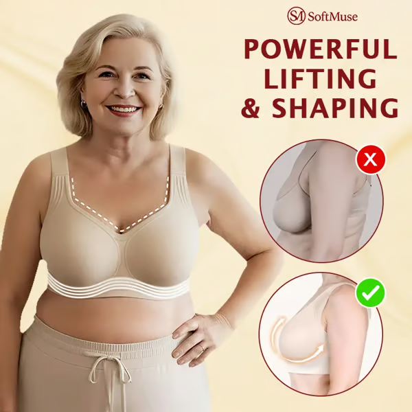 💥Only $16.99 Last Day Promotion!🎁-Super firming bra 🔥 | Women Wirefree Bras👍No more sagging breasts