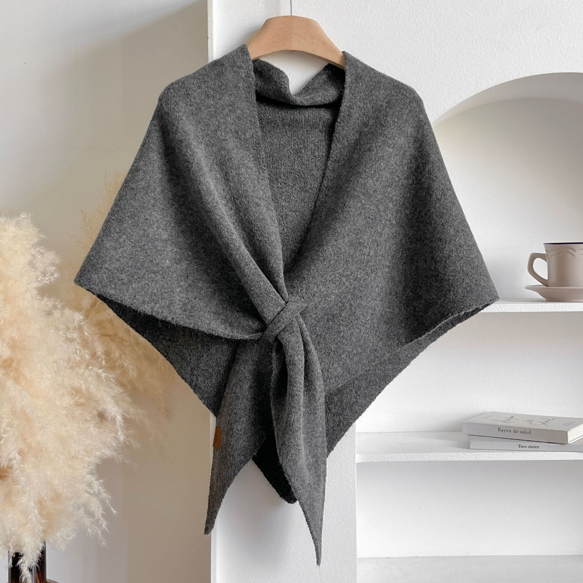 🥳2026 HOT SALE💞50K+ SOLD!🍂Women's Solid Color Shawl for All Seasons🍁 