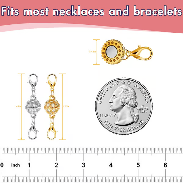 🔥LAST DAY 49％ OFF🔥Magnetic Necklace Clasps and Closures