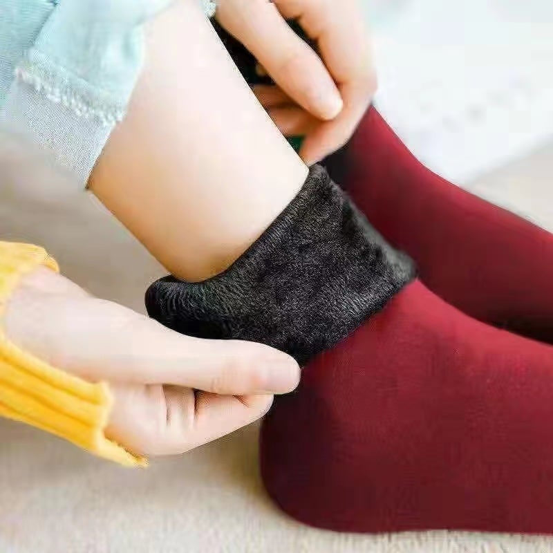 ✝️ LIMITED‑TIME 50% OFF! ✨5 pairs of thick fleece-lined, warm, snow socks
