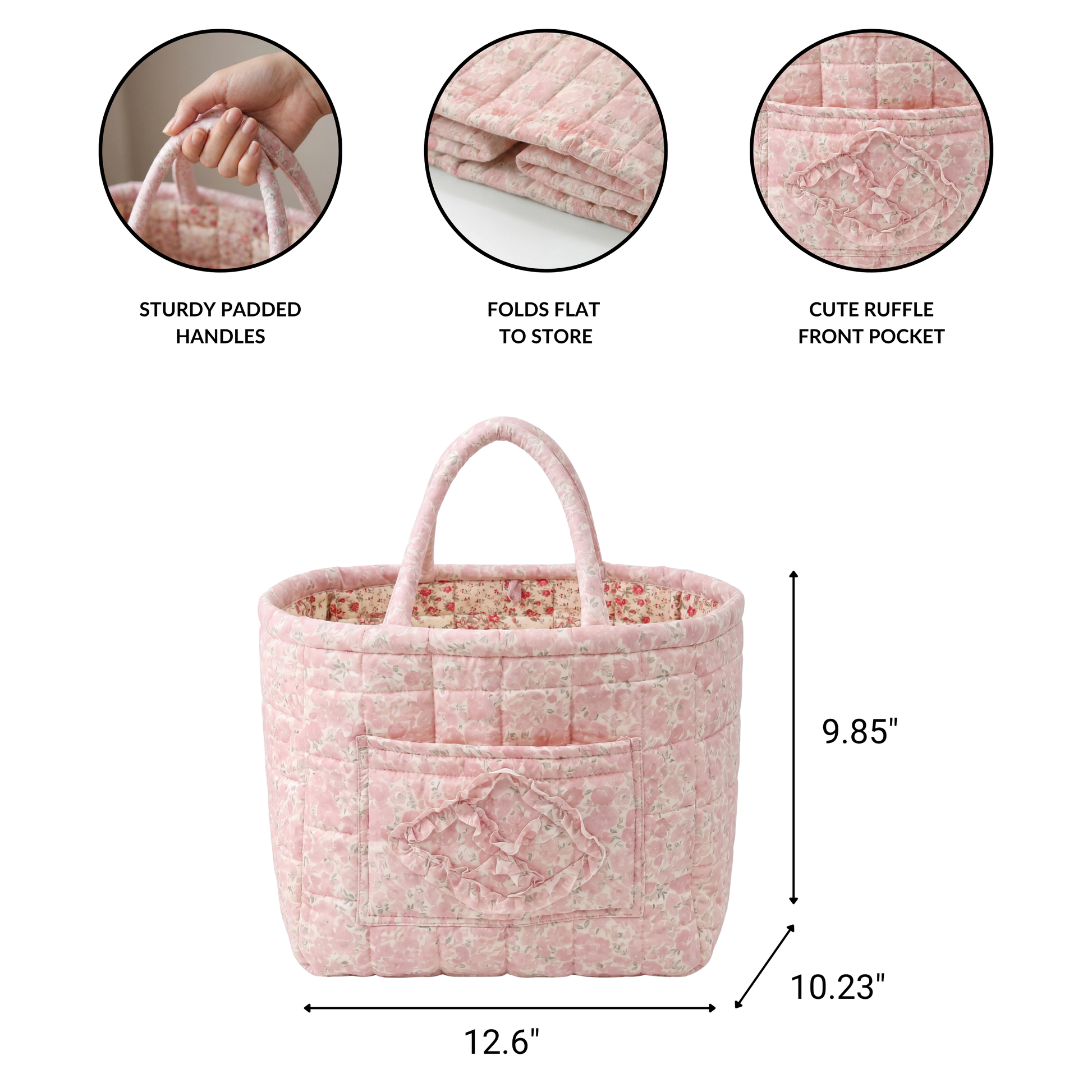 🎄 LIMITED‑TIME 50% OFF! 💖💥The Roomiest Everything Basket🌸
