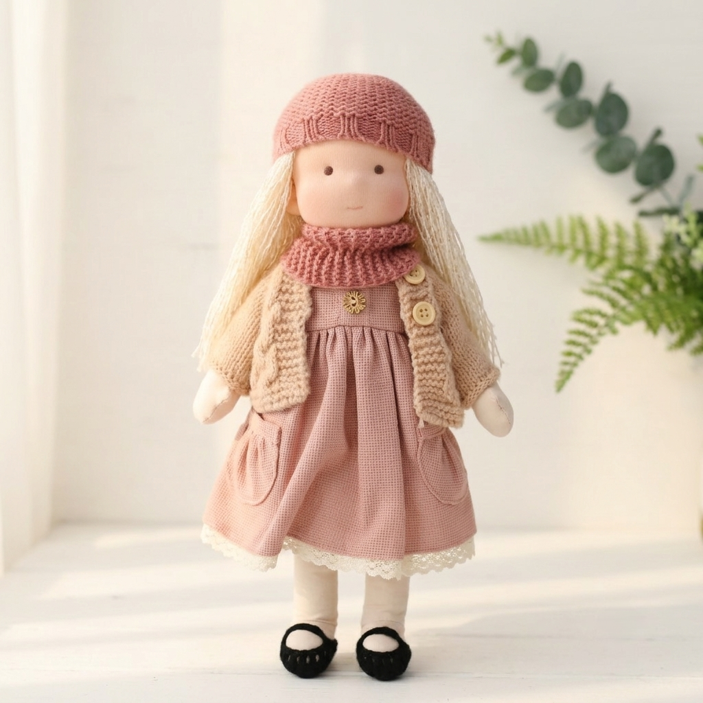 2026 New Arrival Handmade Waldorf Art Doll