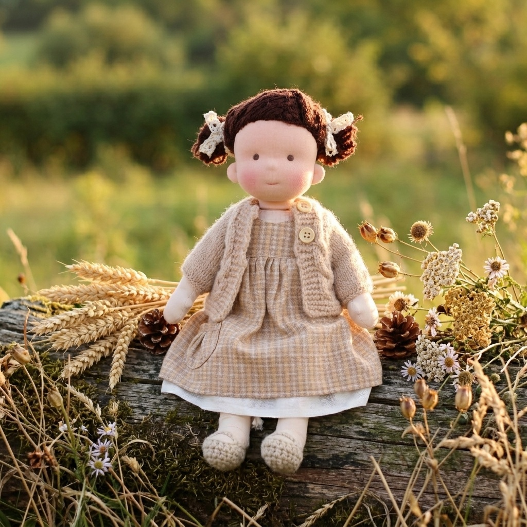 2026 New Arrival Handmade Waldorf Art Doll