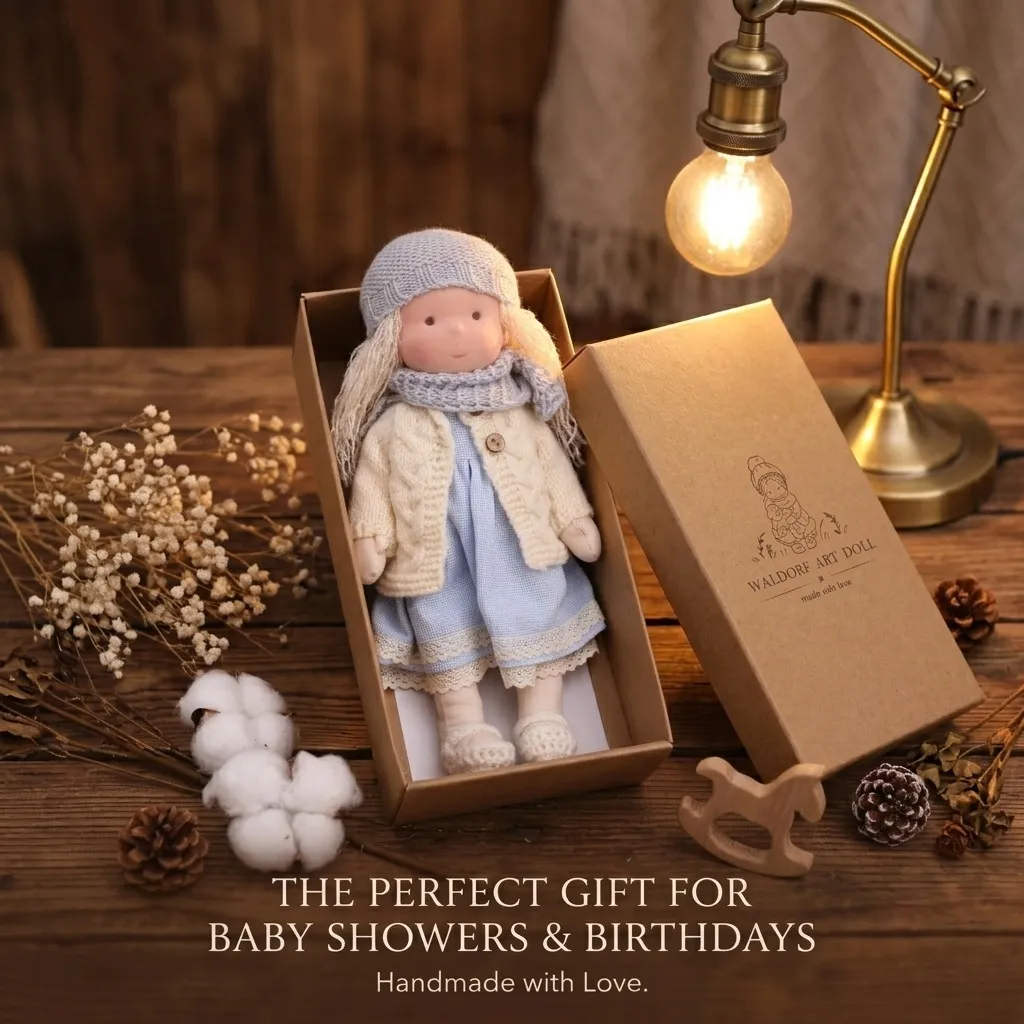 Handmade Waldorf Art Doll | 2026 New Arrival