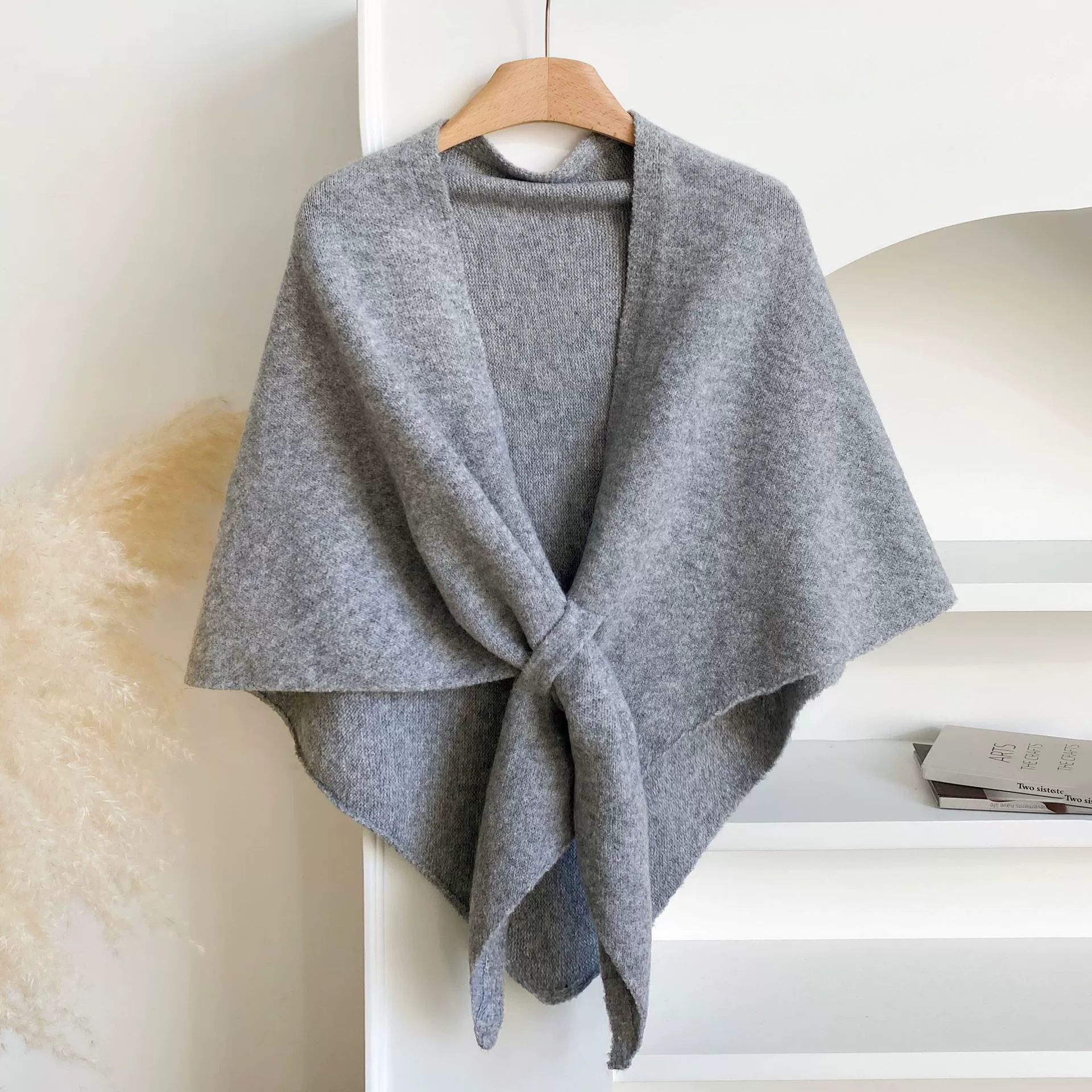 🥳2026 HOT SALE💞50K+ SOLD!🍂Women's Solid Color Shawl for All Seasons🍁 