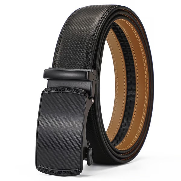 🔥LAST DAY 50% OFF - 🎁 -Leather Ratchet Belt With Adjustable Buckle