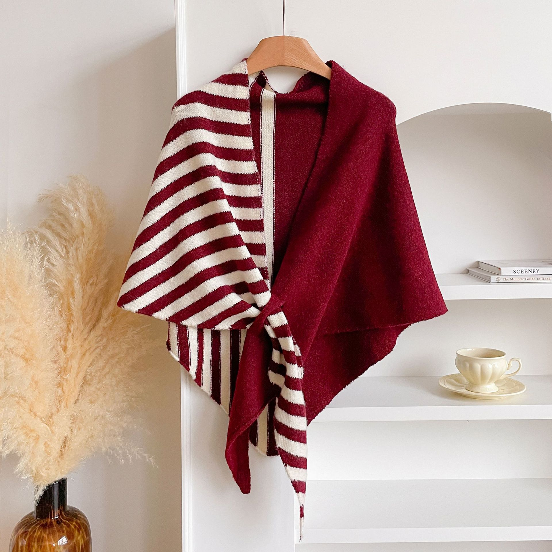 🥳2026 HOT SALE💞50K+ SOLD!🍂Women's Solid Color Shawl for All Seasons🍁 