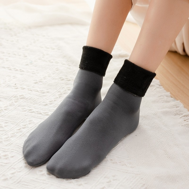 ✝️ LIMITED‑TIME 50% OFF! ✨5 pairs of thick fleece-lined, warm, snow socks