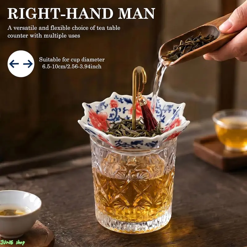 Umbrella-Style Tea Strainer Set