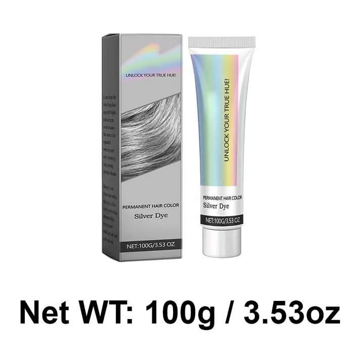 ✨This Week's Special Price $9.99💥 2-in-1 Natural Essence Extract Silver Hair Dye