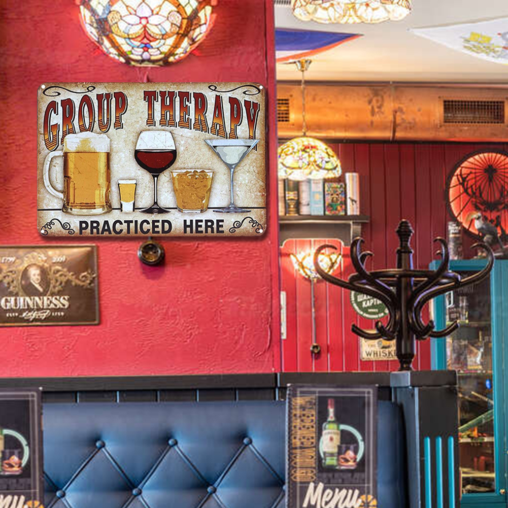 Liquor - Metal Tin Signs(8*12Inch/12*16Inch) - Bar