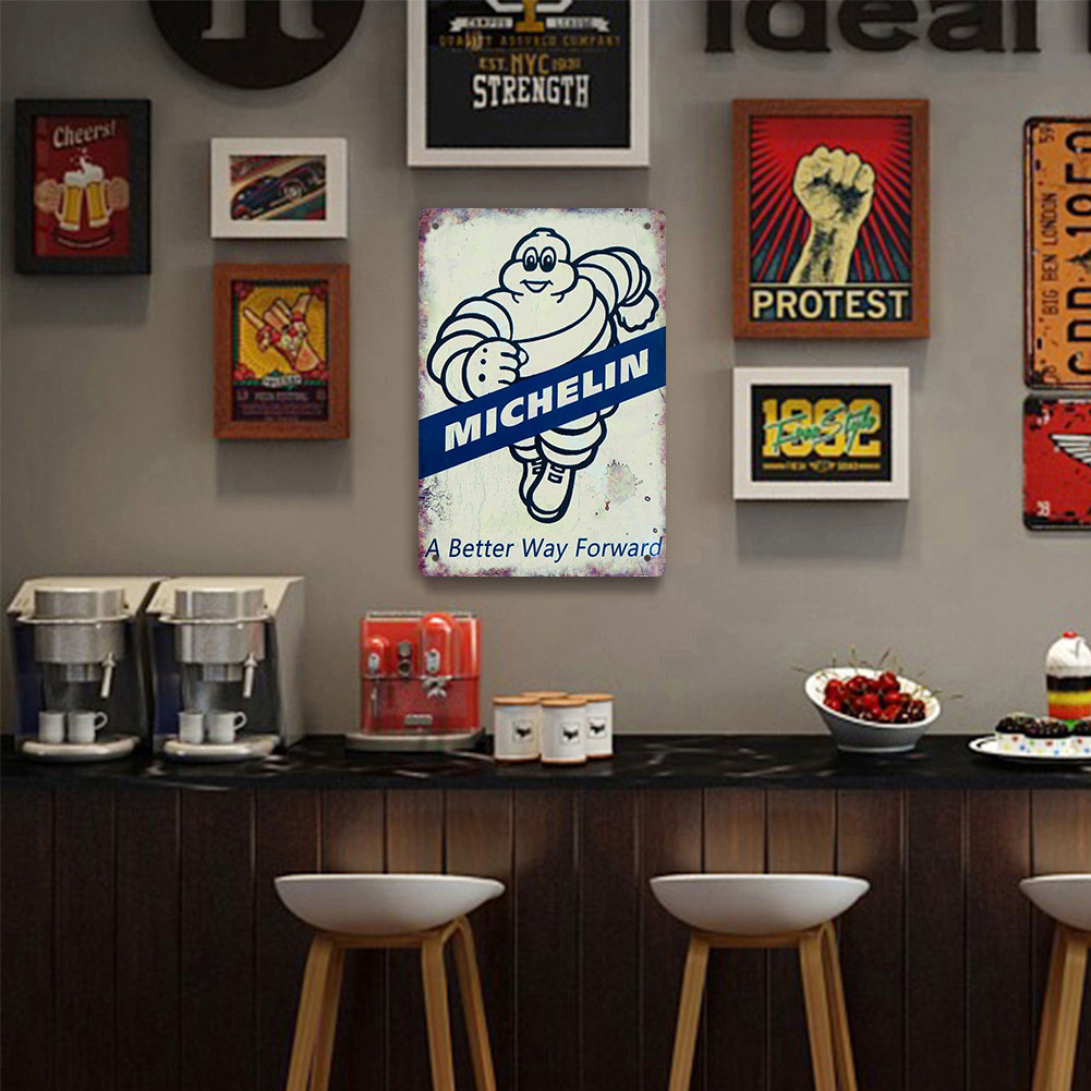 Michelin - Vintage Metal Signs(8*12Inch/12*16Inch) - Service