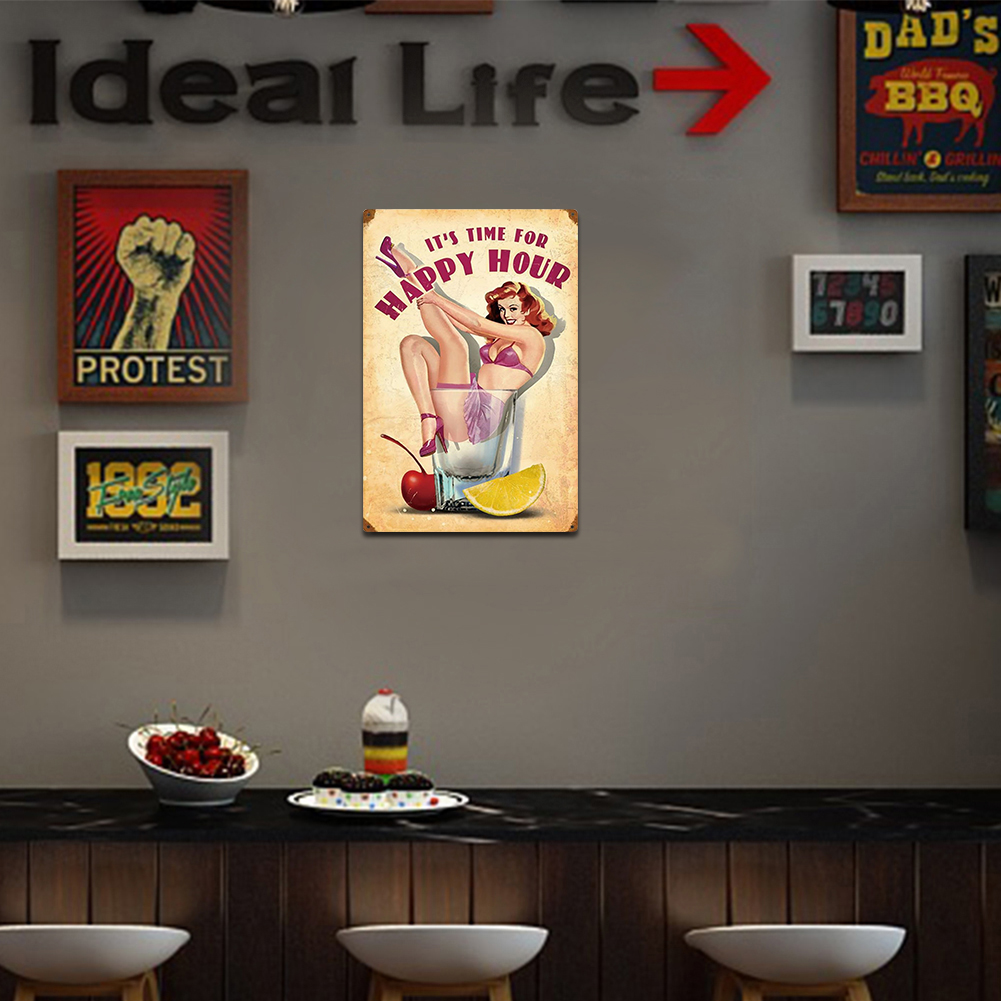 Sexy Lady - Vintage Metal Signs(8*12Inch/12*16Inch) - Bar