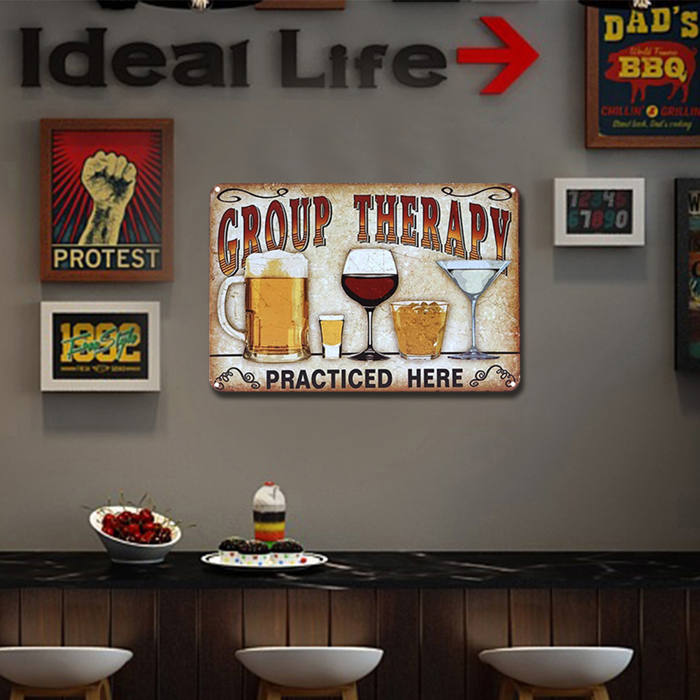 Liquor - Metal Tin Signs(8*12Inch/12*16Inch) - Bar