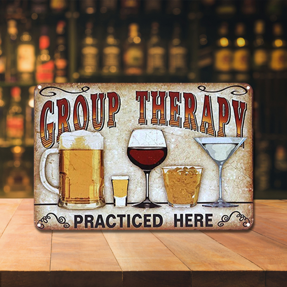 Liquor - Metal Tin Signs(8*12Inch/12*16Inch) - Bar