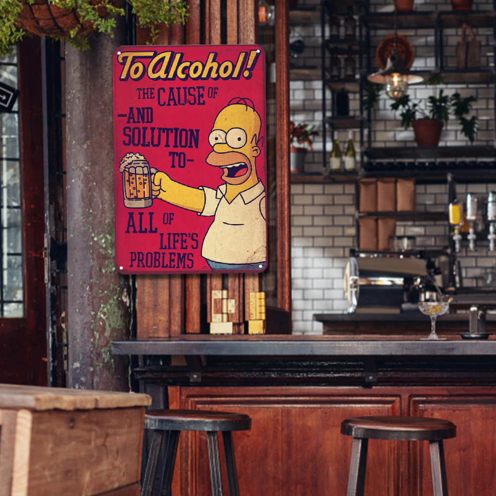 Movie - Metal Tin Signs(8*12Inch/12*16Inch) - Bar