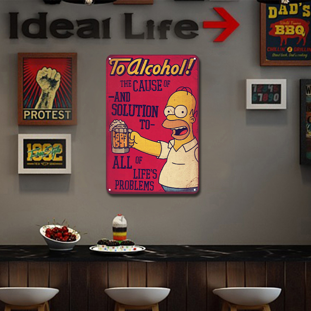 Movie - Metal Tin Signs(8*12Inch/12*16Inch) - Bar