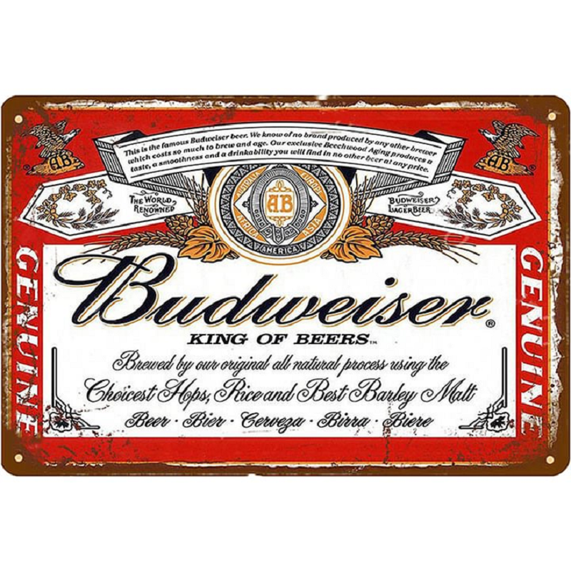 Beer Ads - Metal Tin Signs(8*12Inch/12*16Inch) - Bar