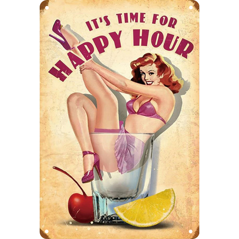 Sexy Lady - Vintage Metal Signs(8*12Inch/12*16Inch) - Bar