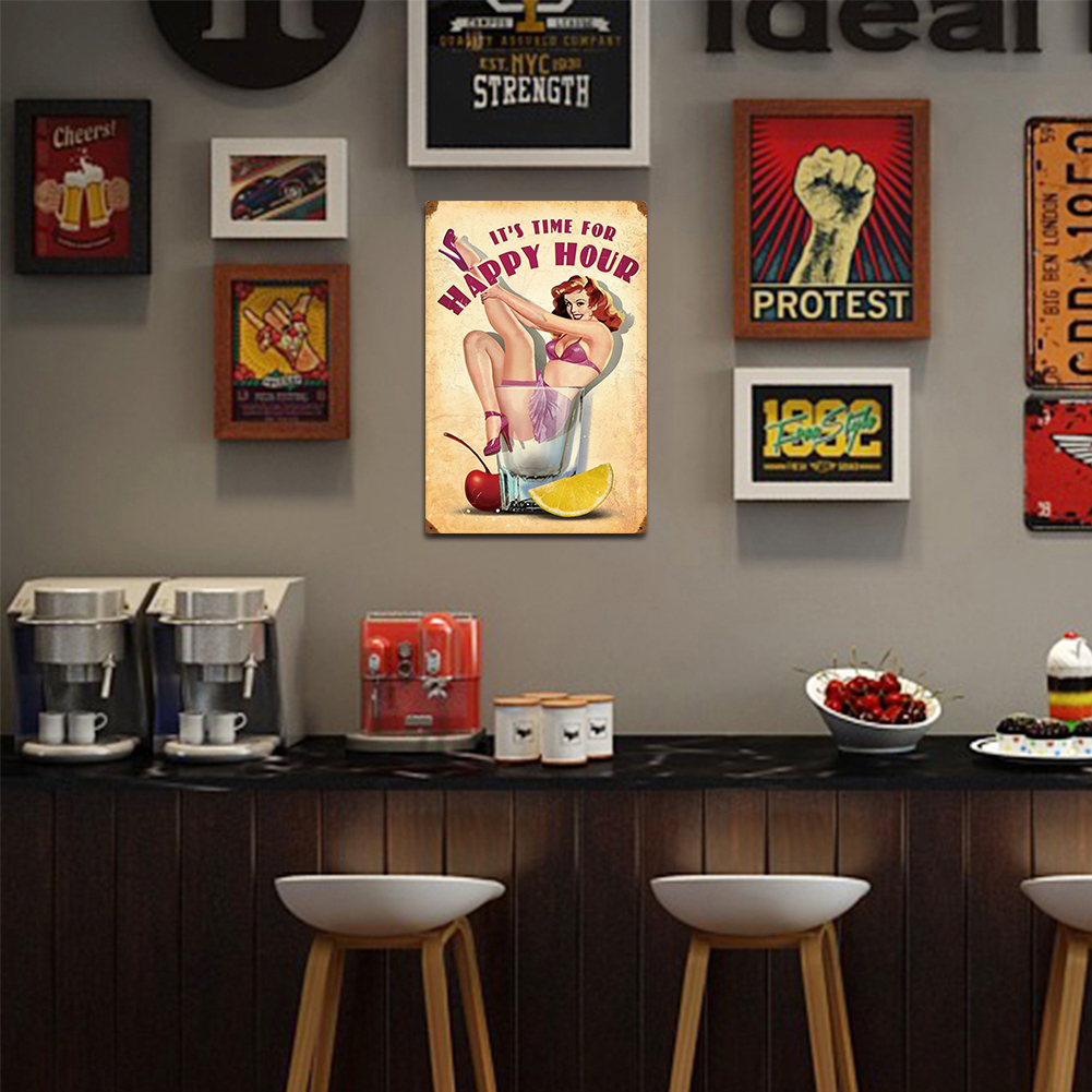 Sexy Lady - Vintage Metal Signs(8*12Inch/12*16Inch) - Bar