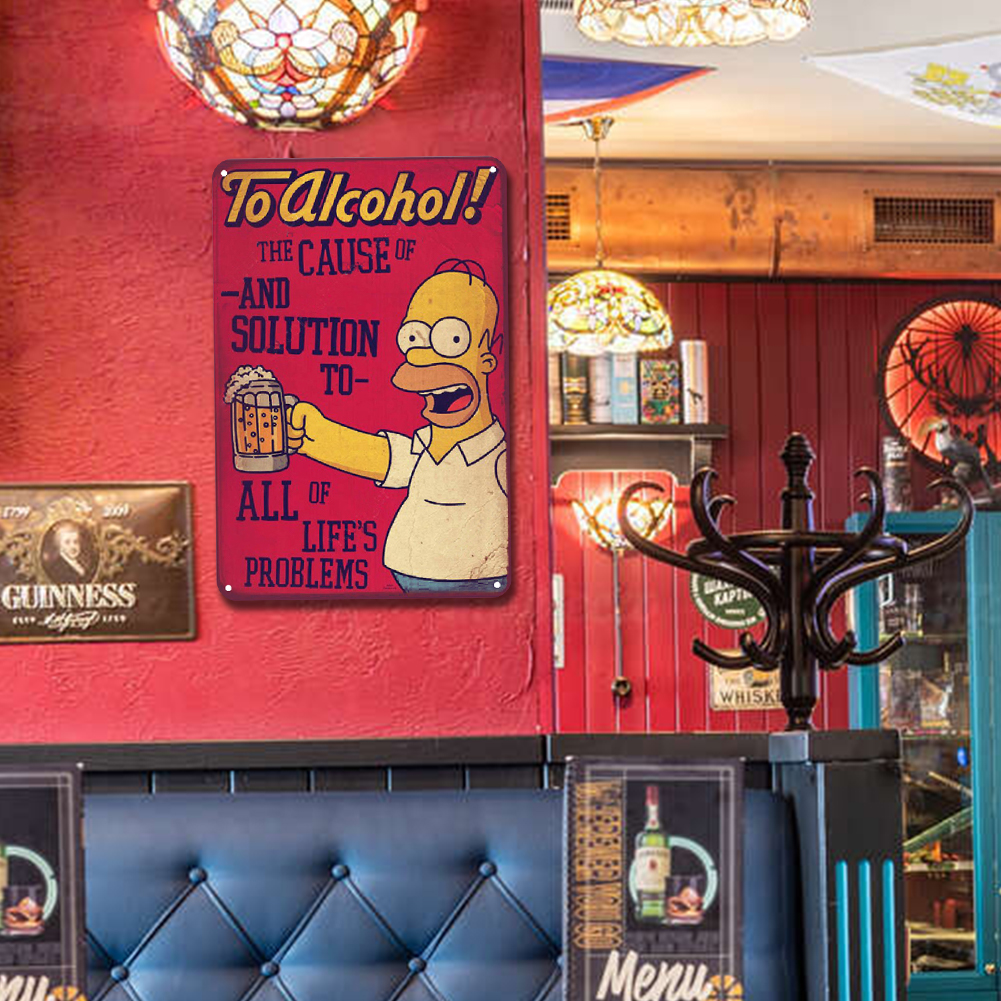 Movie - Metal Tin Signs(8*12Inch/12*16Inch) - Bar