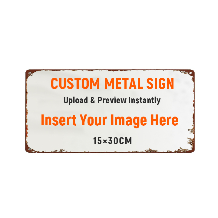 Customize Photo Vintage Metal Signs