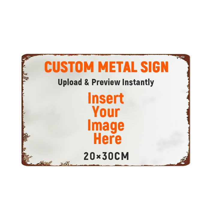 Customize Photo Vintage Metal Signs