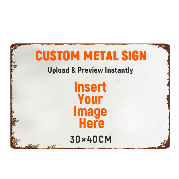 Customize Photo Vintage Metal Signs