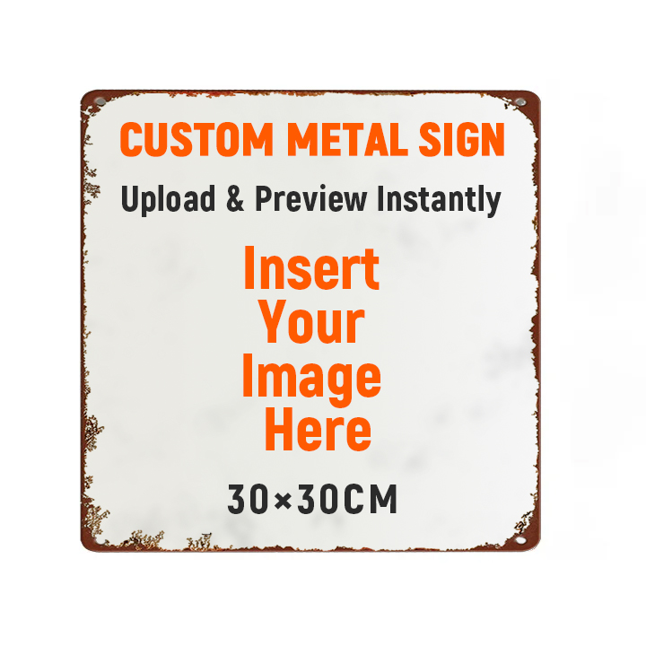Customize Photo Vintage Metal Signs