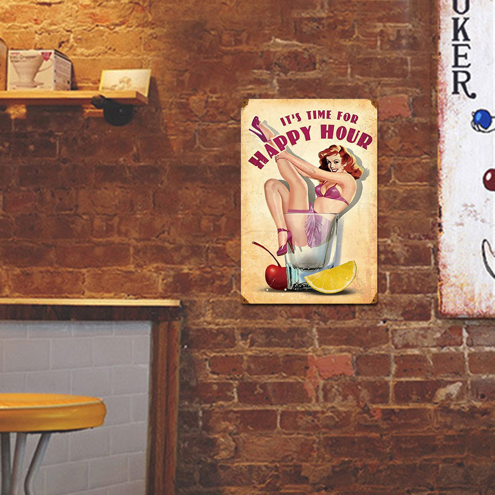 Sexy Lady - Vintage Metal Signs(8*12Inch/12*16Inch) - Bar