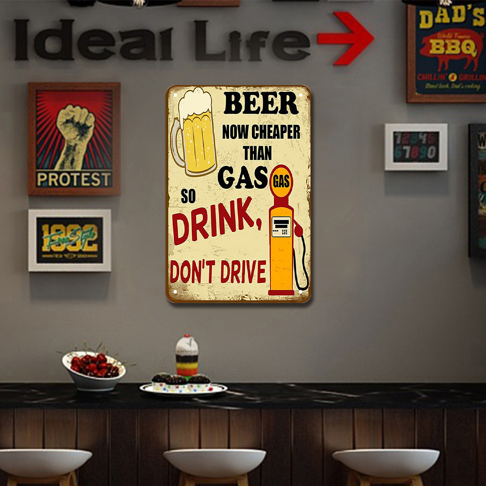 Beer - Metal Tin Signs(8*12Inch/12*16Inch) - Bar