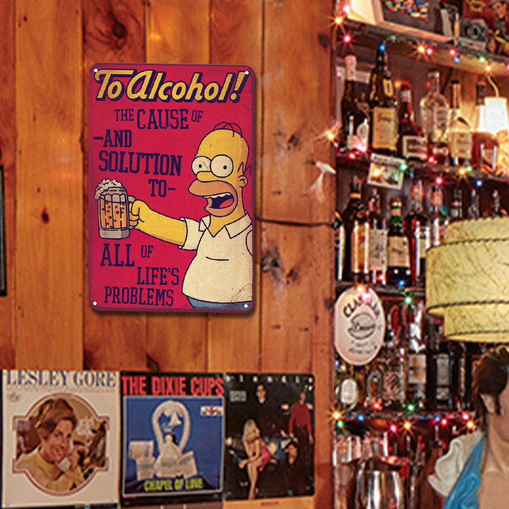 Movie - Metal Tin Signs(8*12Inch/12*16Inch) - Bar