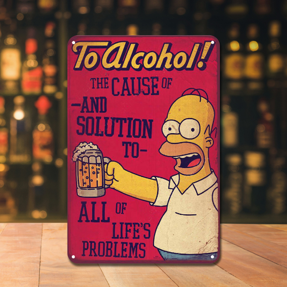 Movie - Metal Tin Signs(8*12Inch/12*16Inch) - Bar
