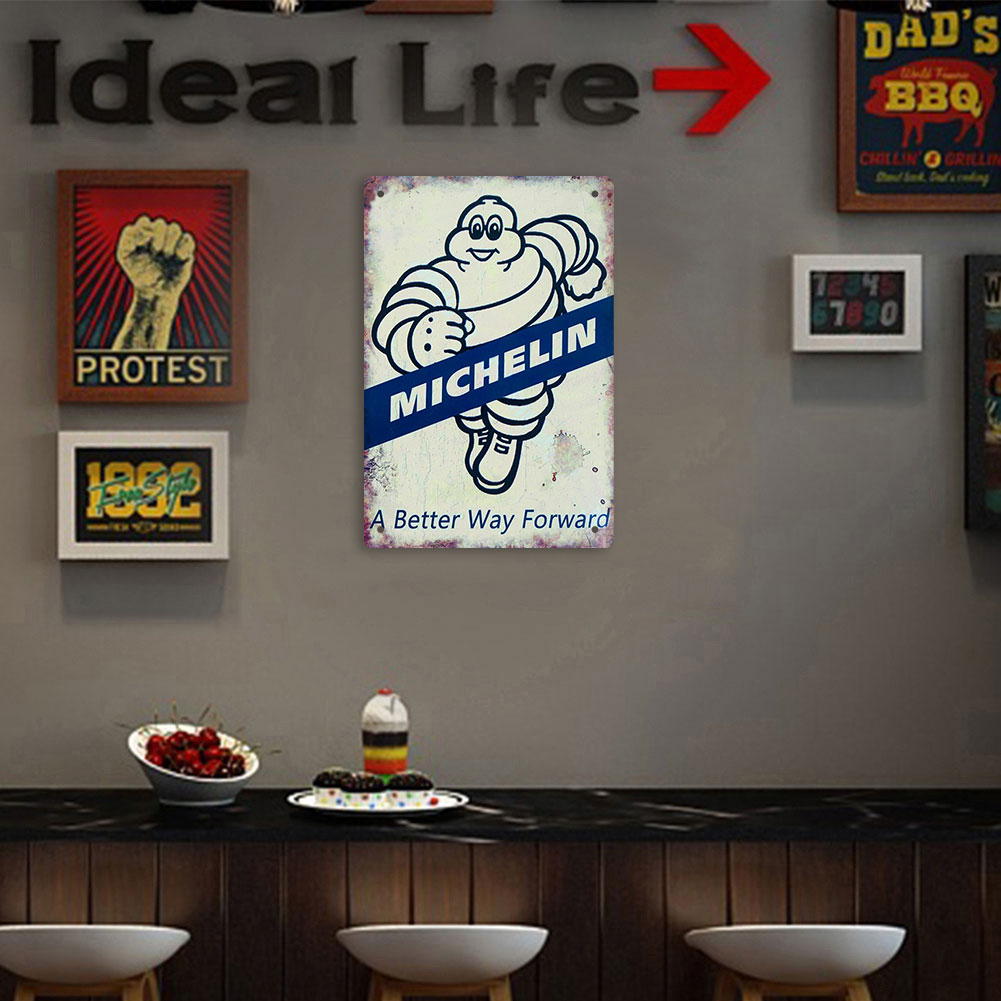 Michelin - Vintage Metal Signs(8*12Inch/12*16Inch) - Service