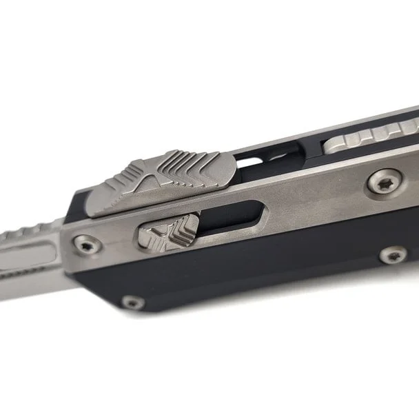 ✨Halloween Offers - Up to 85% OFF🎃 - Glykon OTF Automatic Knife Black Al + Ti (3.75) 🦇