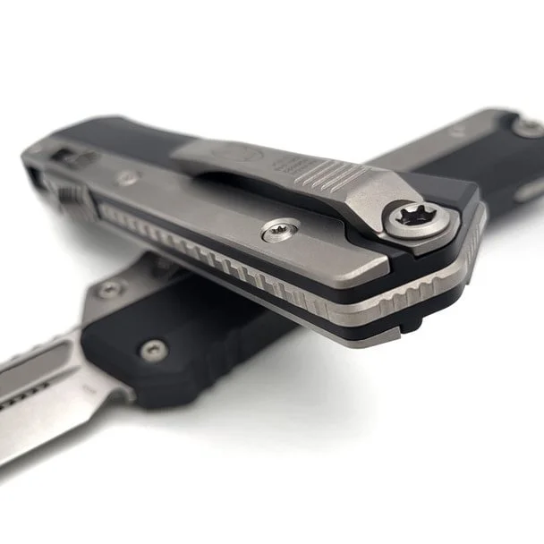 ✨Halloween Offers - Up to 85% OFF🎃 - Glykon OTF Automatic Knife Black Al + Ti (3.75) 🦇