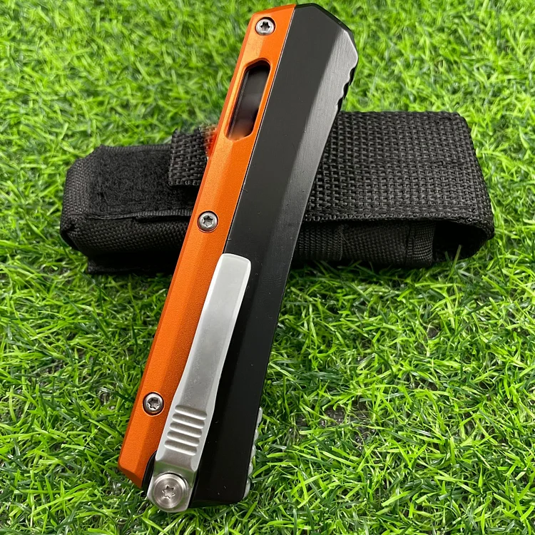 ✨Halloween Offers - Up to 85% OFF🎃 - Glykon OTF Automatic Knife Black Al + Ti (3.75) 🦇