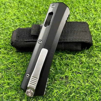 ✨Halloween Offers - Up to 85% OFF🎃 - Glykon OTF Automatic Knife Black Al + Ti (3.75) 🦇