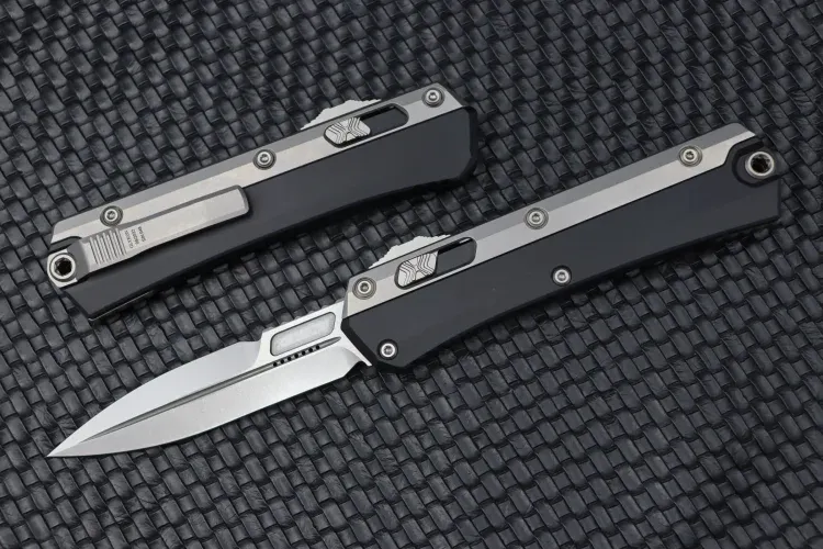 ✨Halloween Offers - Up to 85% OFF🎃 - Glykon OTF Automatic Knife Black Al + Ti (3.75) 🦇