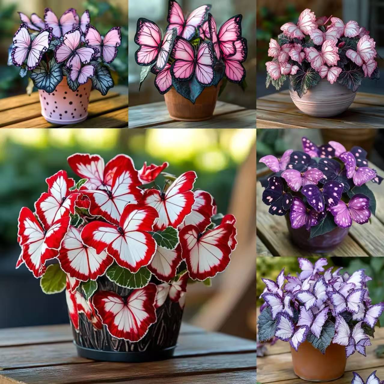 💥 Nové begónie 🦋 Semienka motýľovej begónie 🌱 Bonsai ako nikdy predtým!