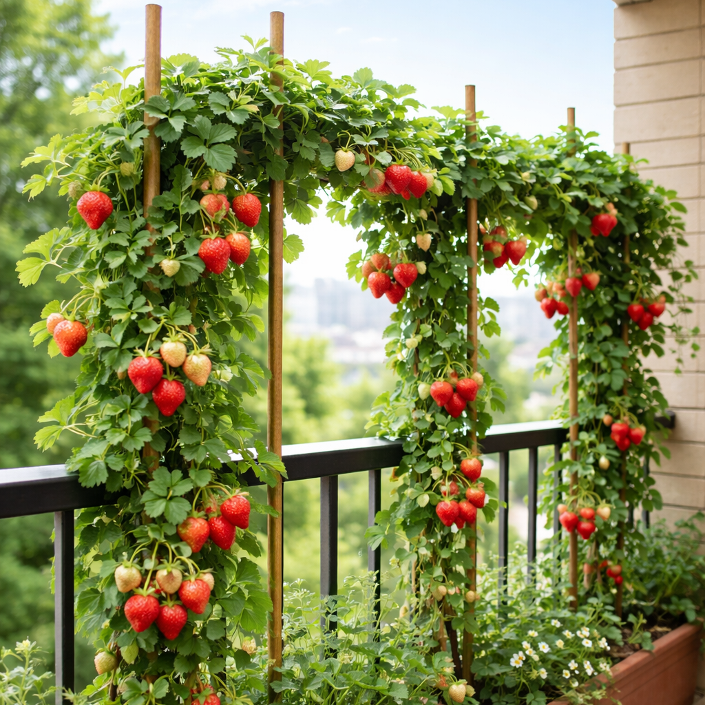 🍓 Pěstujte sladké jahody doma – sezónní senzace plná chuti a čerstvosti! 💫